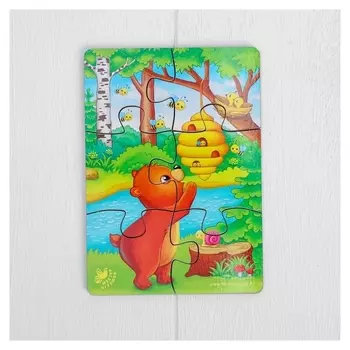 Пазл Медвежонок и мёд