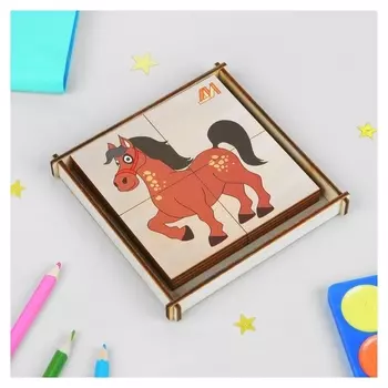 Пазл мини Домашние животные