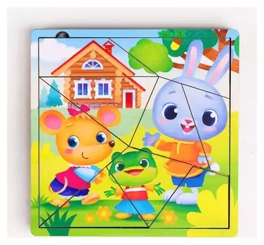 Пазл разрезной "Сказки для малышей"