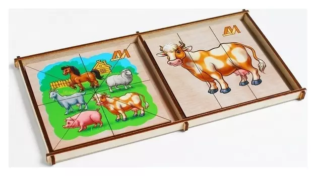 Пазл Сложи картинку Домашние животные