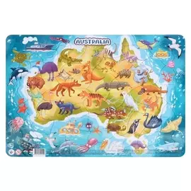 Пазл в рамке Австралия 53 элемента
