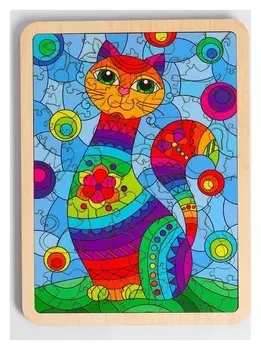 Пазл в рамке «Кошечка» 18×24 см