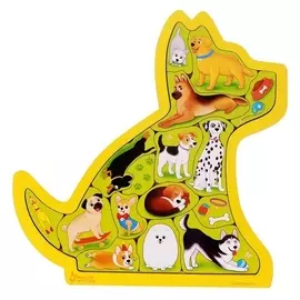 Пазл вкладыш «Собачьи радости»