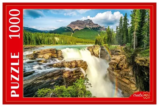 Пазлы 1000 элементов Канада Водопад Санвапта