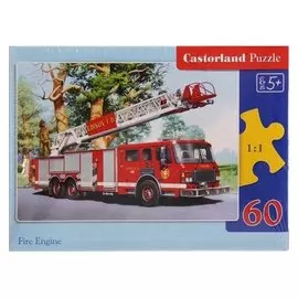 Пазлы-midi Пожарная команда 60 элементов