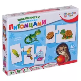 Пазлы «Знакомимся с домашними питомцами»