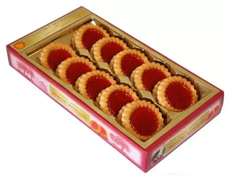 Печенье бискотти с вишневым мармеладом 235г