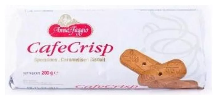 Печенье Caf? Crisp Anna Faggio хруст.карамельное, 200г