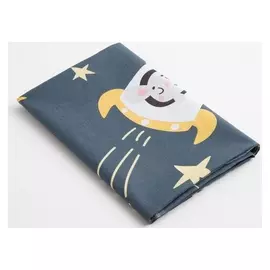 Пеленка крошка Я ночные приключения, 70*120 см, бязь, хлопок 100%