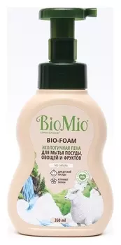 Пена для мытья посуды Biomio Bio-foam БЕЗ запаха, 350 мл