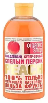 Пена для ванн спелый персик