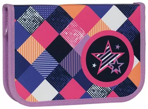 Пенал 1 отделение, 1 откидная планка, Cotton Candy