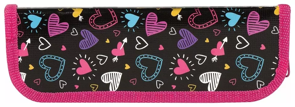 Пенал 1 отделение, Hearts