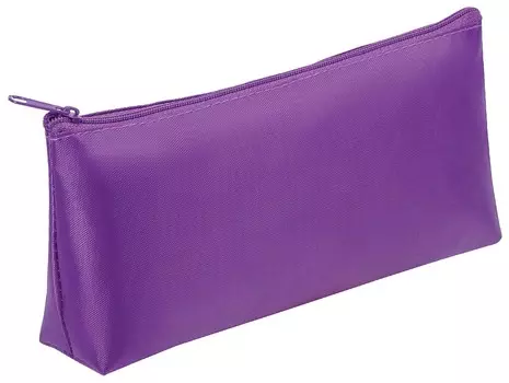 Пенал-косметичка на молнии, цвет фиолетовый