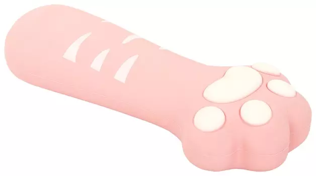 Пенал-косметичка юнландия на молнии, силикон, "Paw Pink", розовый, 20х7 см, 270057