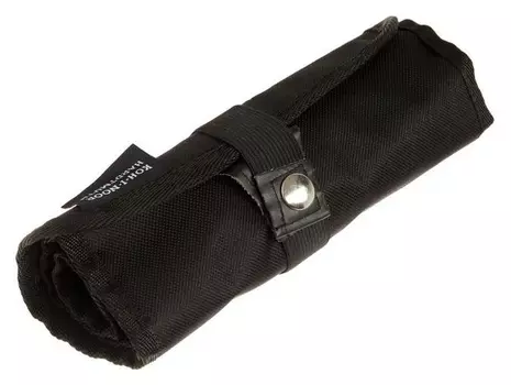 Пенал-рулон 36 предметов Koh-i-noor 9050, без наполнения, текстильный на кнопке, черный