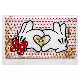 Пенал-шейкер "Минни и микки" 19*10*1 см