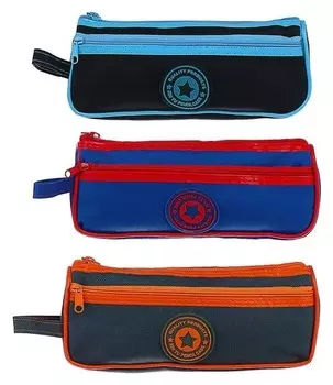 Пенал школьный «Звезда», на молнии, 2 отделения