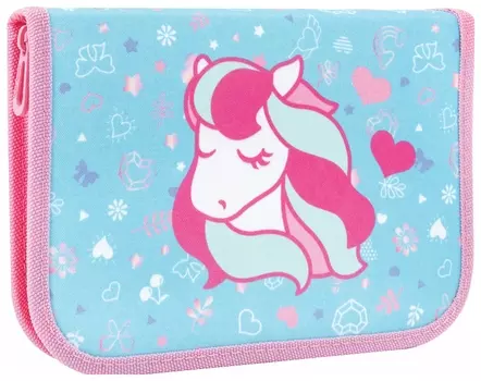 Пенал Tiger Family 1 отделение, "Musical Pony", 20х14х4 см, 270249