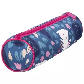 Пенал-тубус Brauberg, с эффектом Soft Touch, полиэстер, "Bunny", 22х8 см, 270062