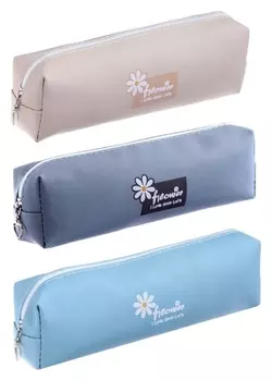 Пеналы школьный на молнии "Ромашка"