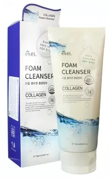 Пенка для умывания с коллагеном Foam Cleanser Collagen (Объем 100 мл)