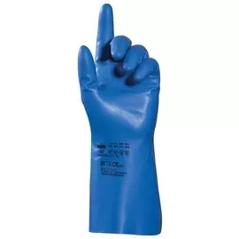 Перчатки MAPA Optinit/Ultranitril 472, комплект 10 пар, размер 9 (L), синие