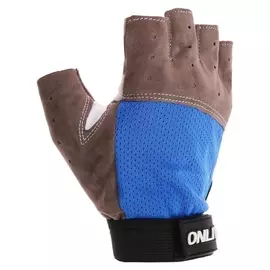 Перчатки спортивные, размер M, цвет синий
