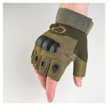 Перчатки тактические хаки краги XL