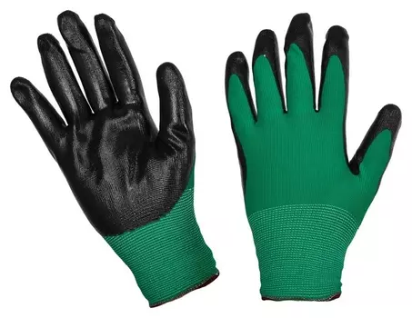 Перчатки защитные нейлоновые с нитриловым покрытием (Р.8)