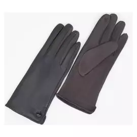 Перчатки женские, безразмерные, без утеплителя, цвет серый