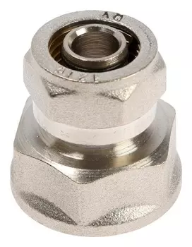 Переходник Aqualink, обжимной, D=16 мм х 3/4", цанга/гайка