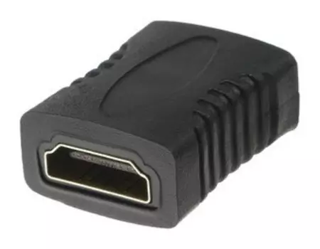 Переходник Luazon Hdmi (F) - Hdmi (F), черный