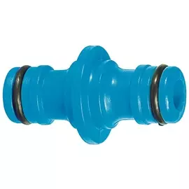 Переходник соединитель штуцерный, двухсторонний Luxe