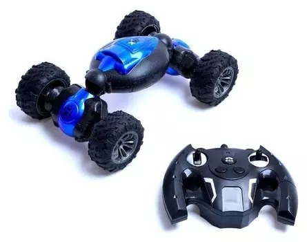 Перевёртыш Hyper, полный привод, работает от аккумулятора, цвет синий