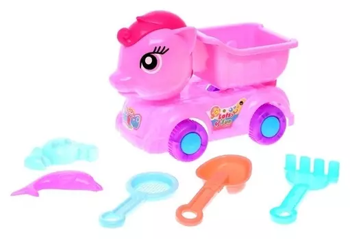 Песочный набор «Пони», 6 предметов