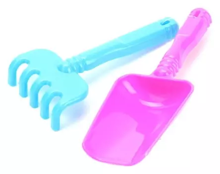 Песочный набор Совочек и грабли