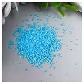 Песок флуоресцентный "Голубой" 10 гр