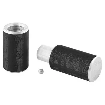 Петля гаражная с шаром, D 22 X 120 мм, 4 шт