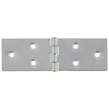 Петля карточная, 128 х 40 мм, цинк, 4 шт, (Металлист) россия