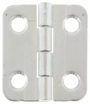 Петля карточная, 22 х 24 мм, цинк, 10 шт, (Металлист) россия