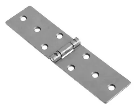 Петля карточная Tundra, 140х34 мм, без покрытия, 1 шт.