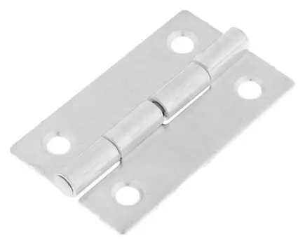 Петля карточная Tundra, 50х30 мм, покрытие цинк, 1 шт