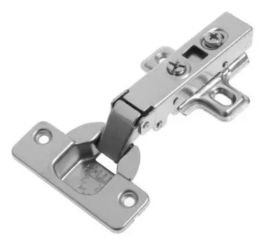 Петля накладная 91370.022 Clip-on, регул. винт малый, с доводчиком