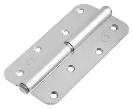 Петля накладная Tundra пн1-130 без покрытия, правая, 1 шт.