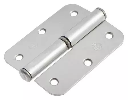 Петля накладная Tundra пн1-85, без покрытия, правая, 1 шт.