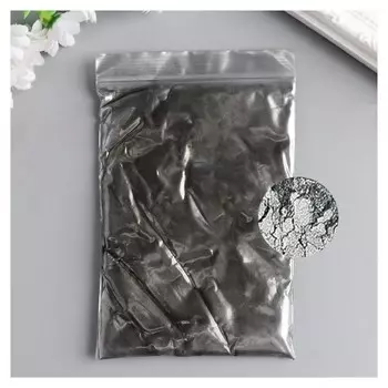 Пигмент порошок 50 гр "Серебристый" перламутр