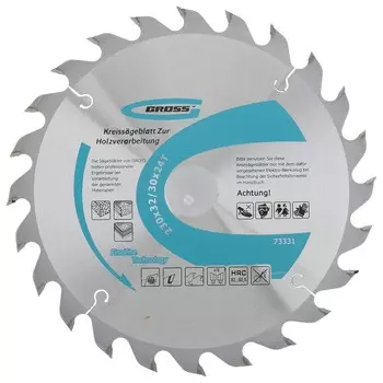 Пильный диск по дереву 230 X 32/30 X 24Т