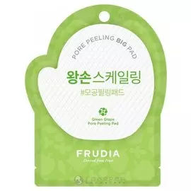 Пилинг-диск для лица с зеленым виноградом Pore Peeling Big Pad