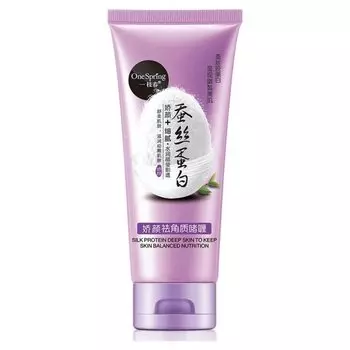 Пилинг-скатка с протеинами шелка и гиалуроновой кислотой